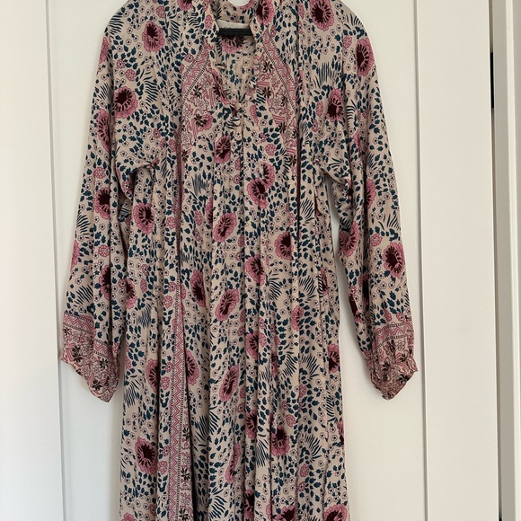 Natalie Martin Fiore Maxi Dress - Vintage Flowers Cream - Picture 5 of 6